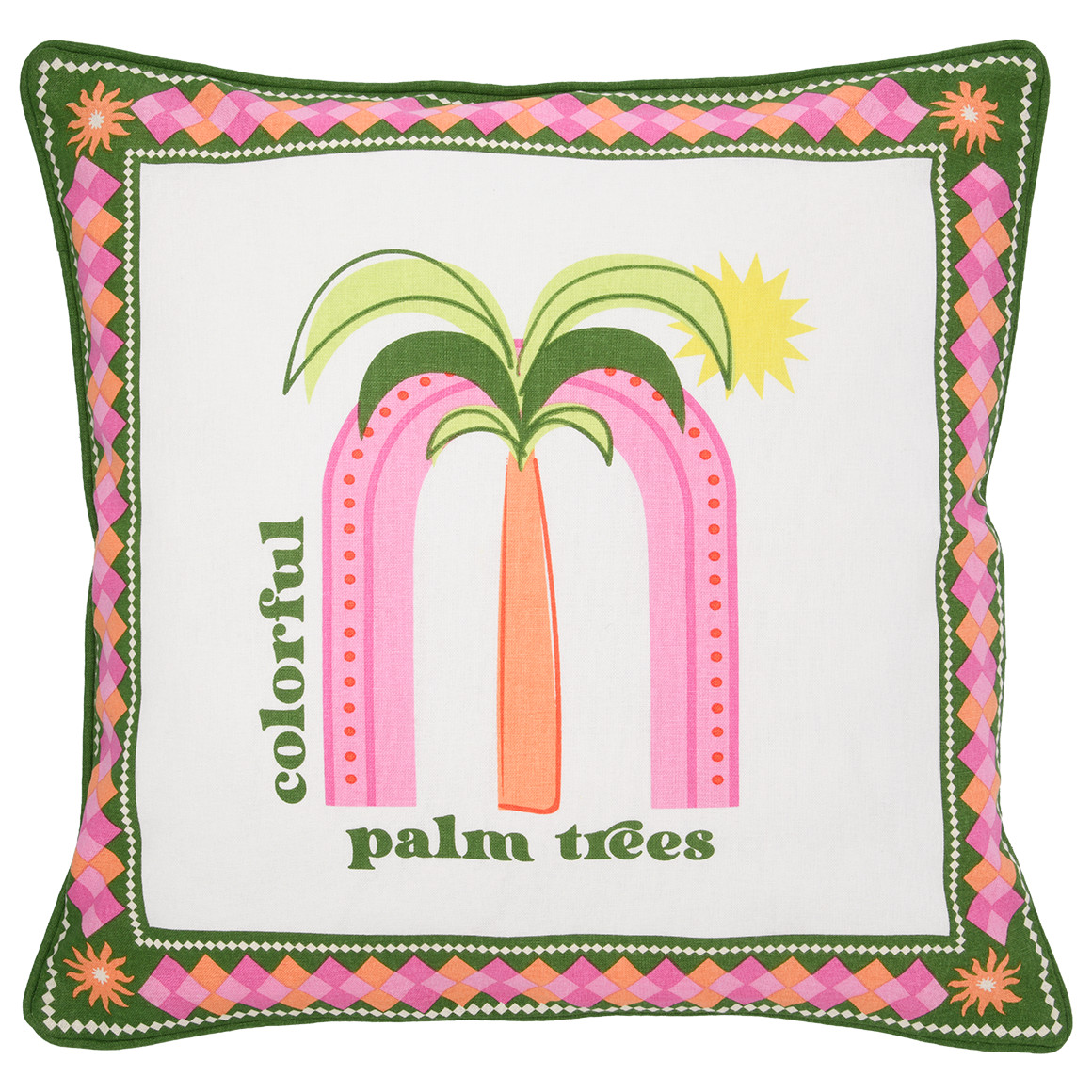 Kissenhülle mit Sommer-Print von My Home
