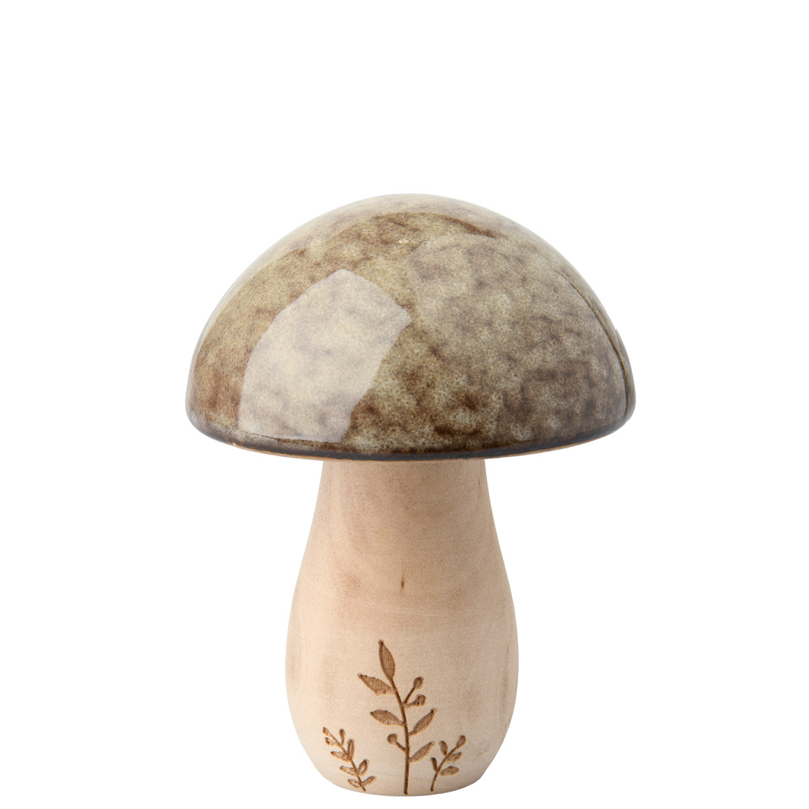 Kleiner Deko-Pilz mit glänzender Oberfläche Kleiner Deko-Pilz mit glänzender Oberfläche von My Home