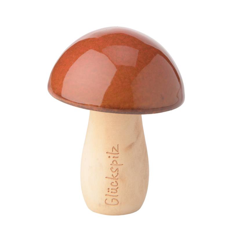 Kleiner Deko-Pilz mit glänzender Oberfläche Kleiner Deko-Pilz mit glänzender Oberfläche von My Home
