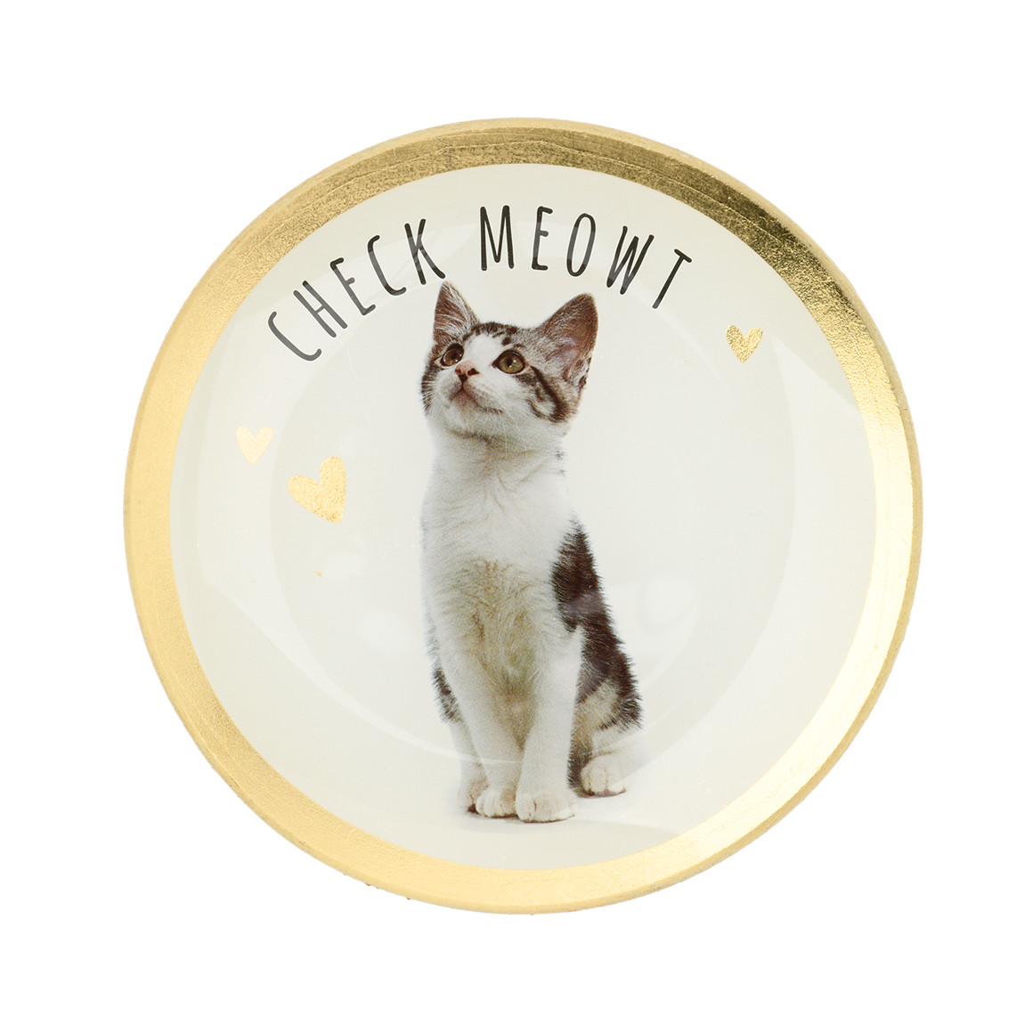 Kleiner Deko-Teller mit Katzen-Motiv Kleiner Deko-Teller mit Katzen-Motiv von My Home
