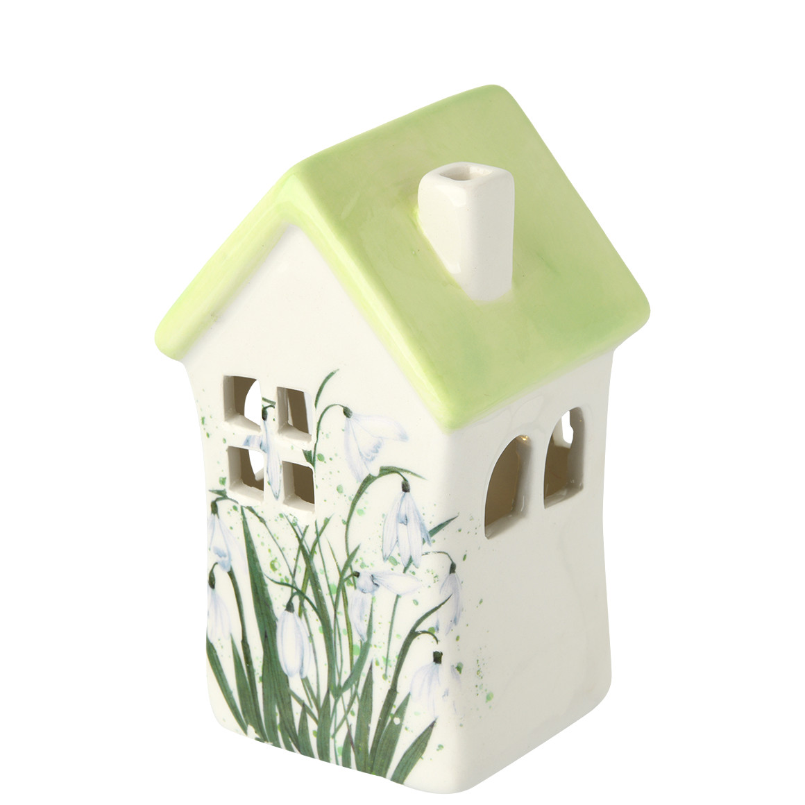 Kleines LED-Dekohaus mit Verzierung von My Home