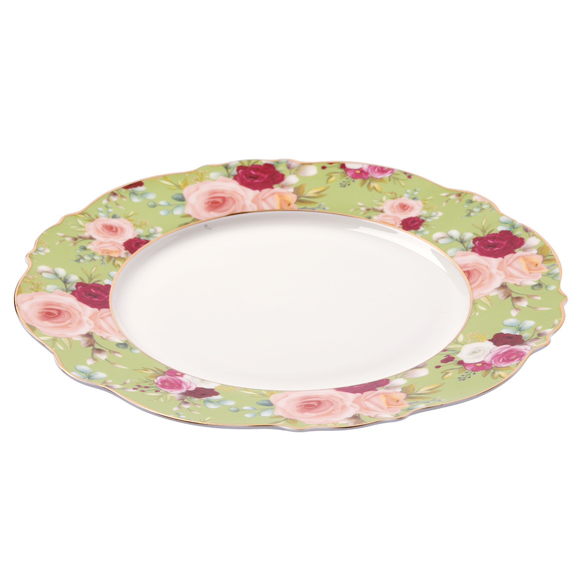 Kuchenteller mit Rosen-Motiv von My Home