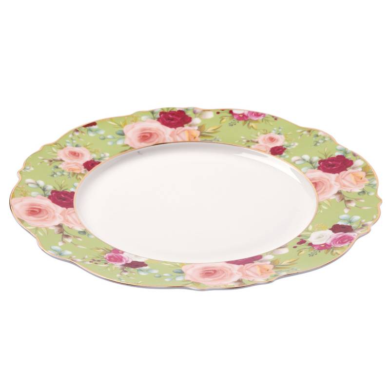 Kuchenteller mit Rosen-Motiv von My Home