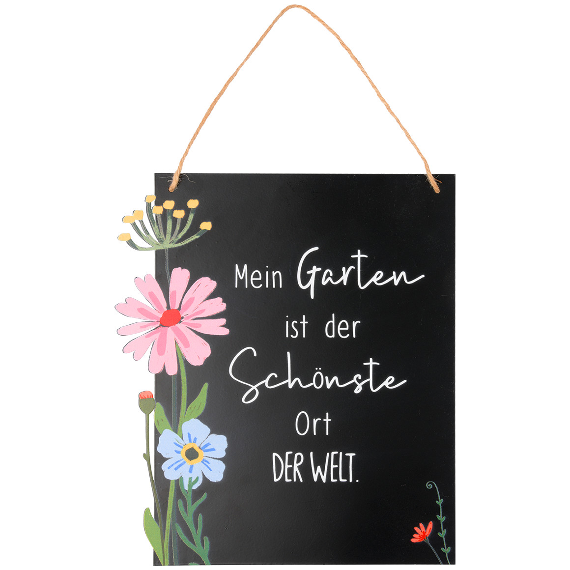 Metallschild mit Spruch Metallschild mit Spruch von My Home