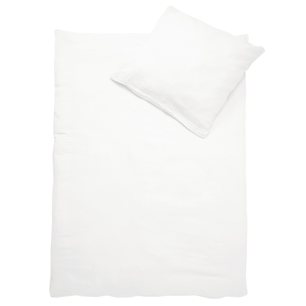 Musselin Bettwäsche 135 x 200 cm unifarben von My Home