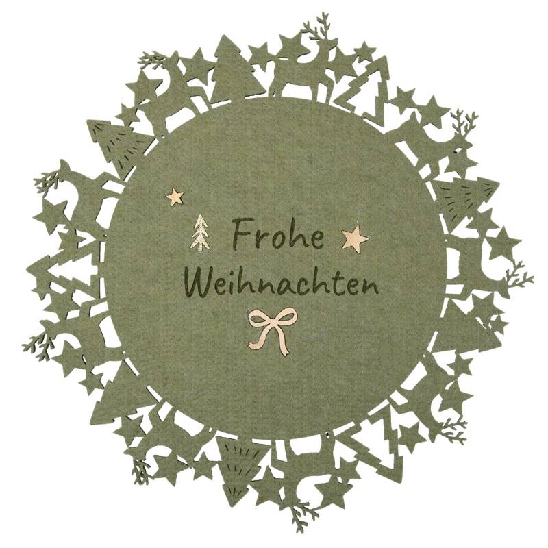 Platzset im weihnachtlichen Design Platzset im weihnachtlichen Design von My Home