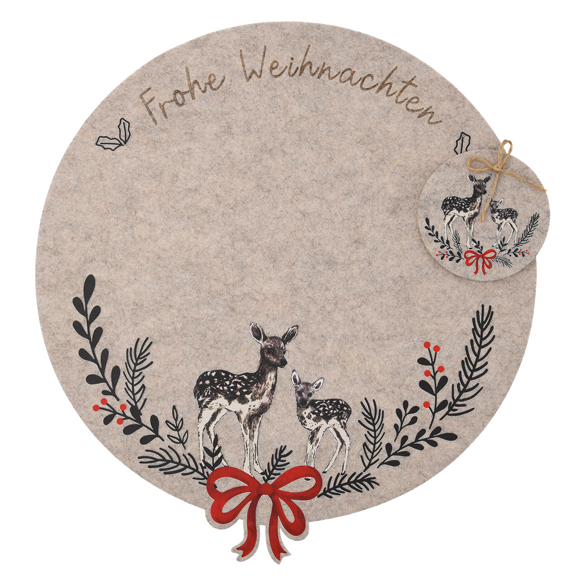 Platzset im weihnachtlichen Design Platzset im weihnachtlichen Design von My Home