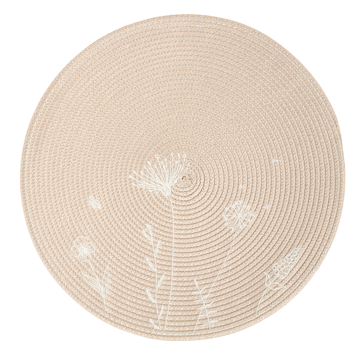 Platzset mit Blumen-Stickerei Platzset mit Blumen-Stickerei von My Home
