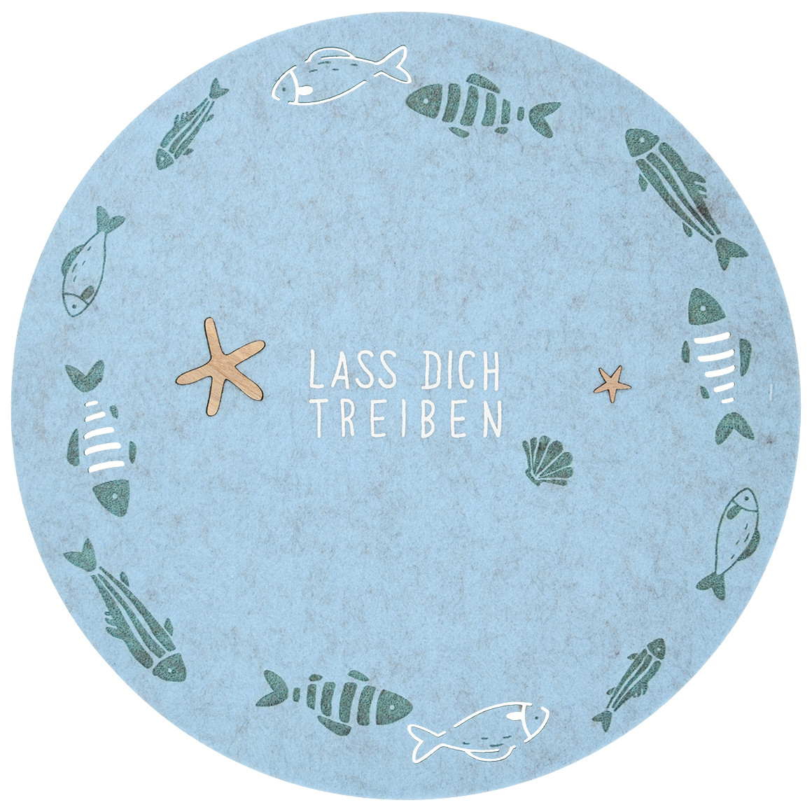 Platzset mit Fisch-Motiven Platzset mit Fisch-Motiven von My Home