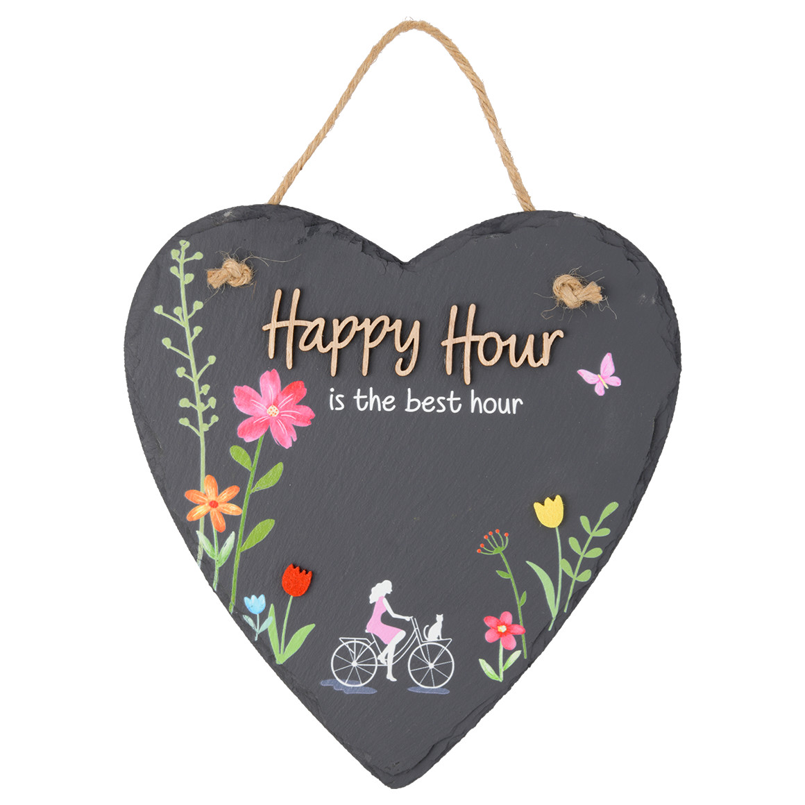 Schieferschild mit Spruch Schieferschild mit Spruch von My Home