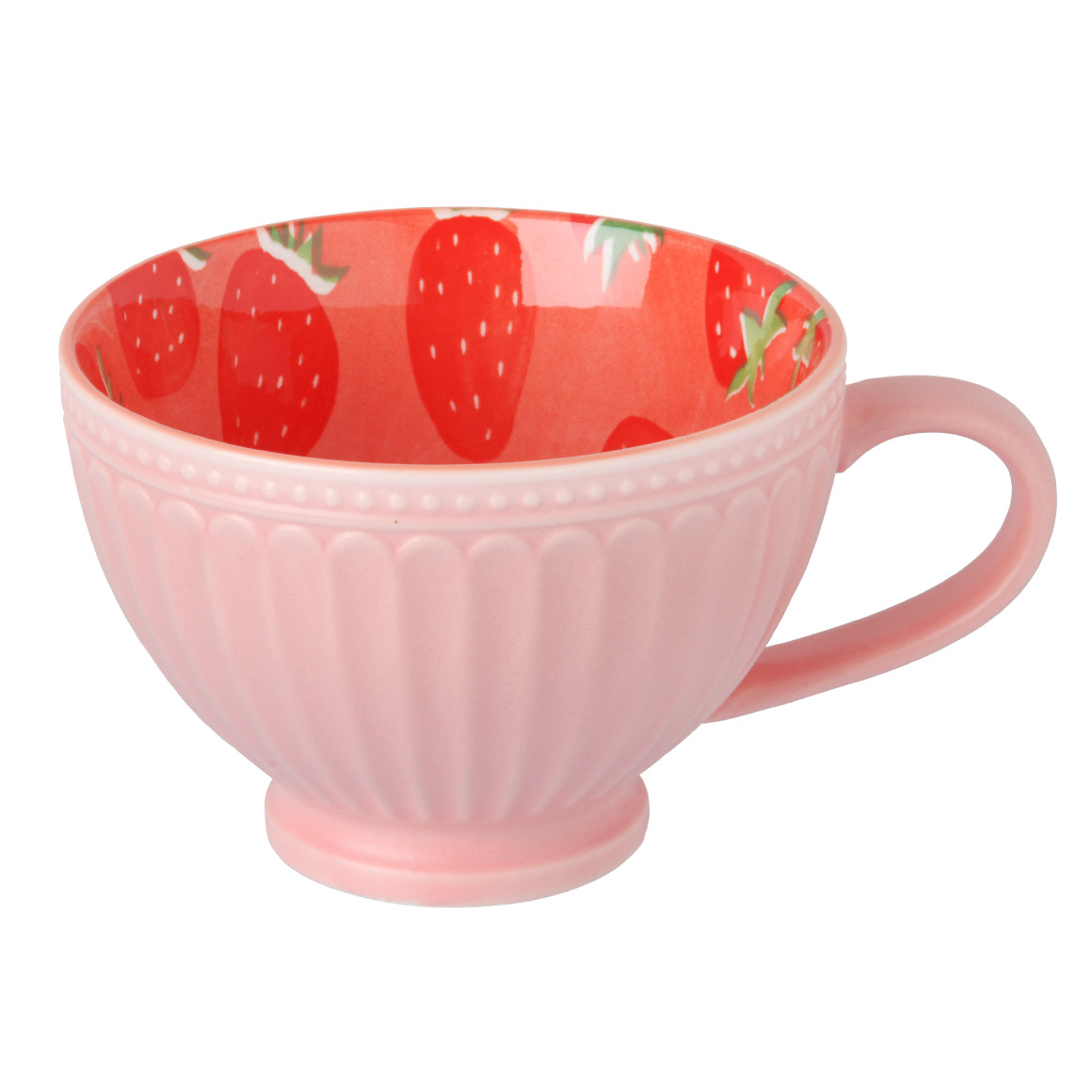 Tasse mit Erdbeer-Print von My Home