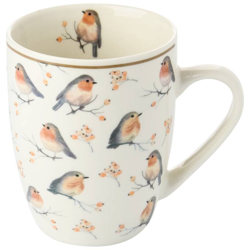 Tasse mit Rotkehlchen-Motiv von My Home