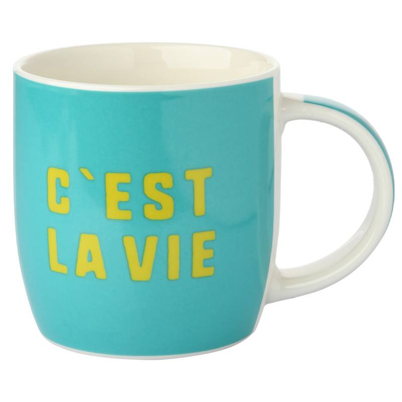 Tasse mit Schriftzug von My Home