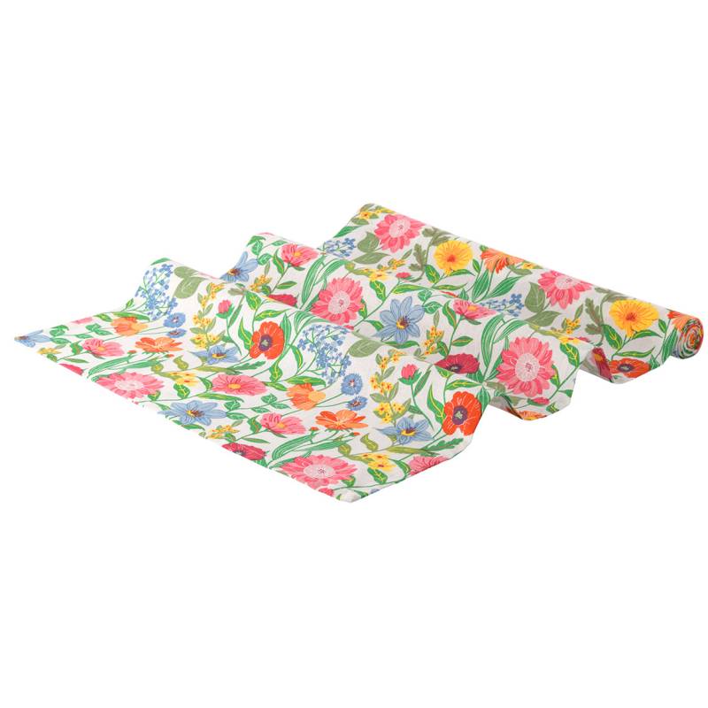 Tischläufer mit buntem Blumen allover von My Home