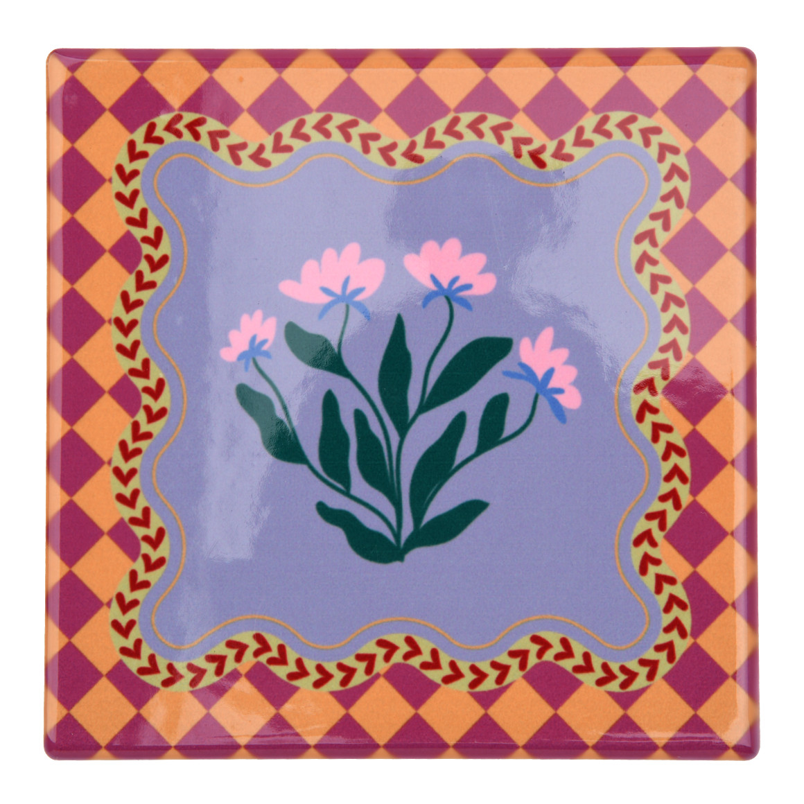 Untersetzer mit Blumen-Muster Untersetzer mit Blumen-Muster von My Home
