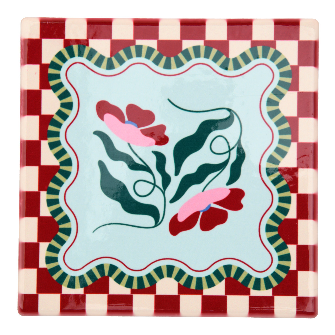 Untersetzer mit Blumen-Muster Untersetzer mit Blumen-Muster von My Home