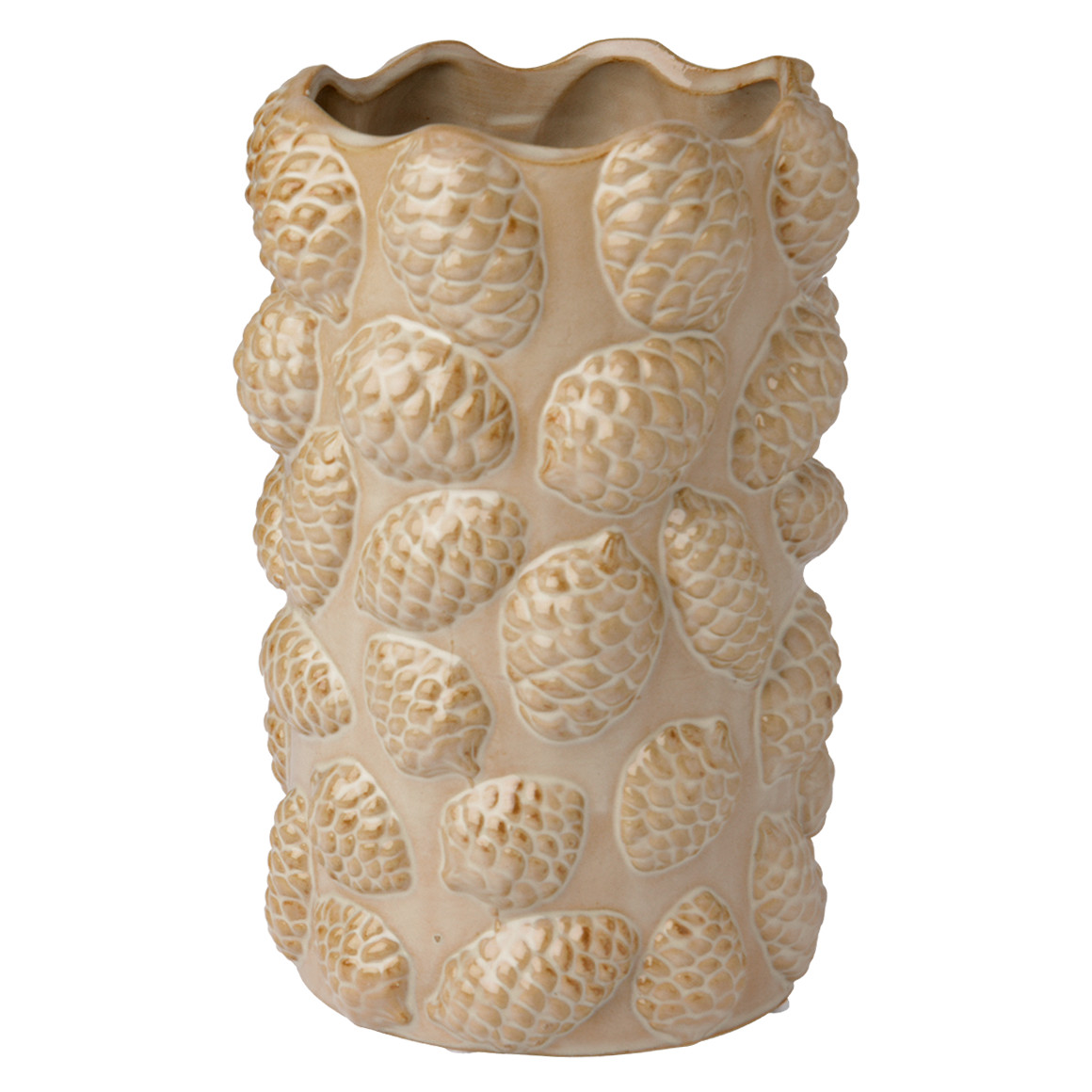 Vase mit Zapfen-Motiv von My Home