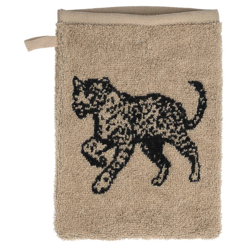 Waschhandschuh mit Leoparden-Motiv von My Home