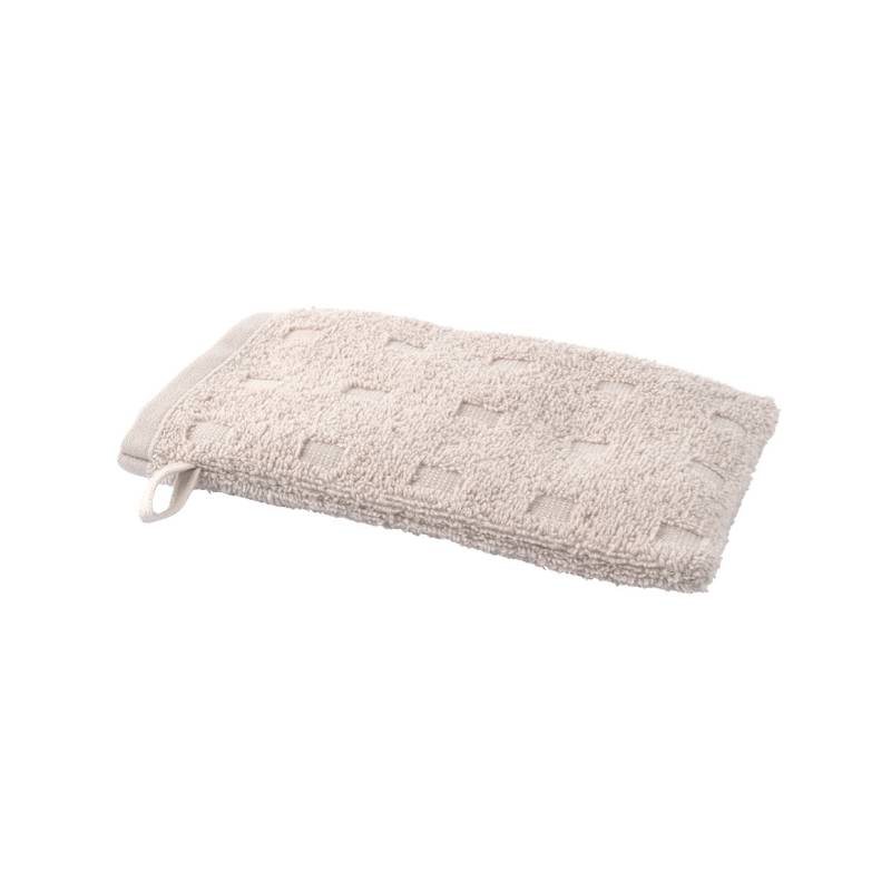 Waschhandschuh mit grafischer Struktur von My Home