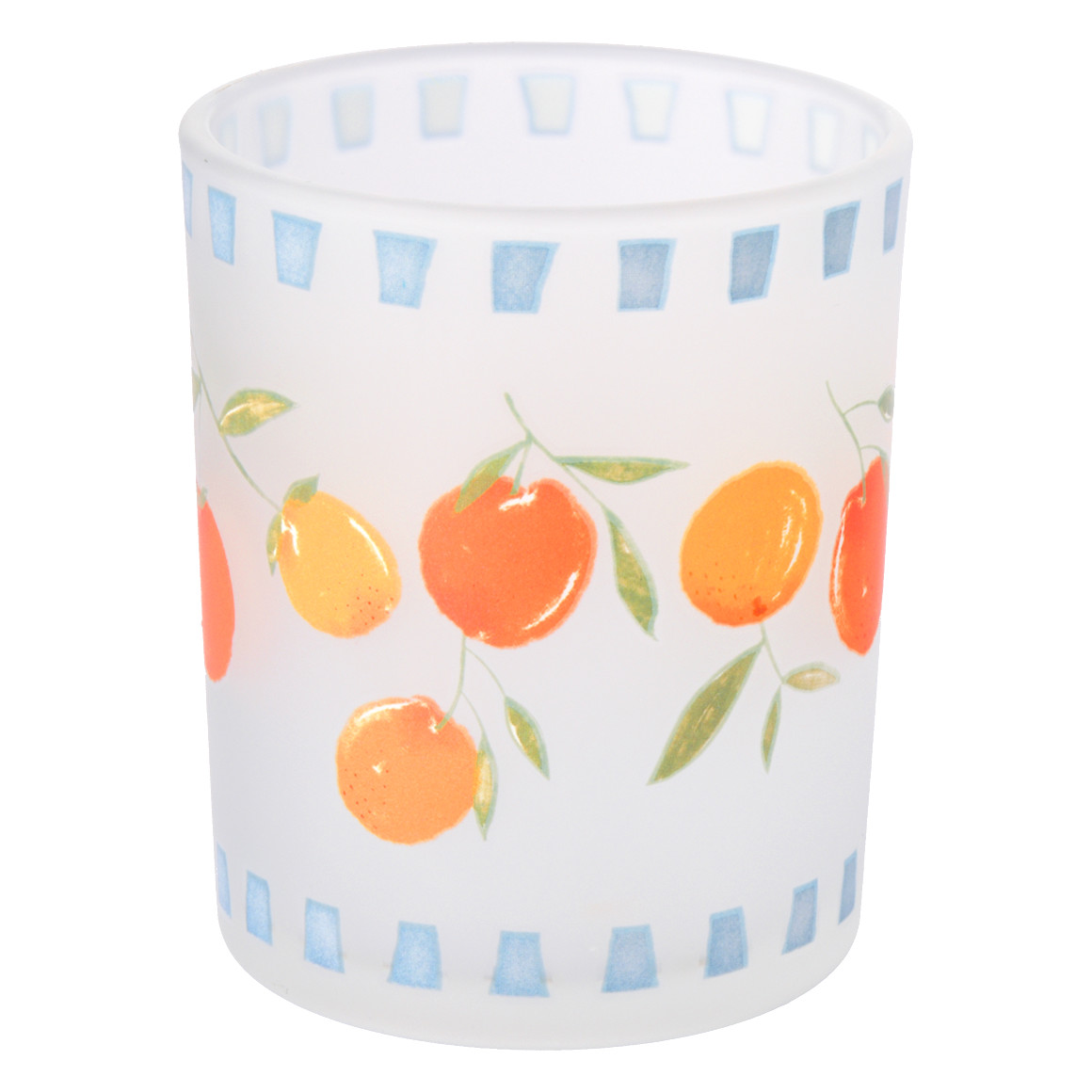 Windlicht aus satiniertem Glas Windlicht aus satiniertem Glas von My Home