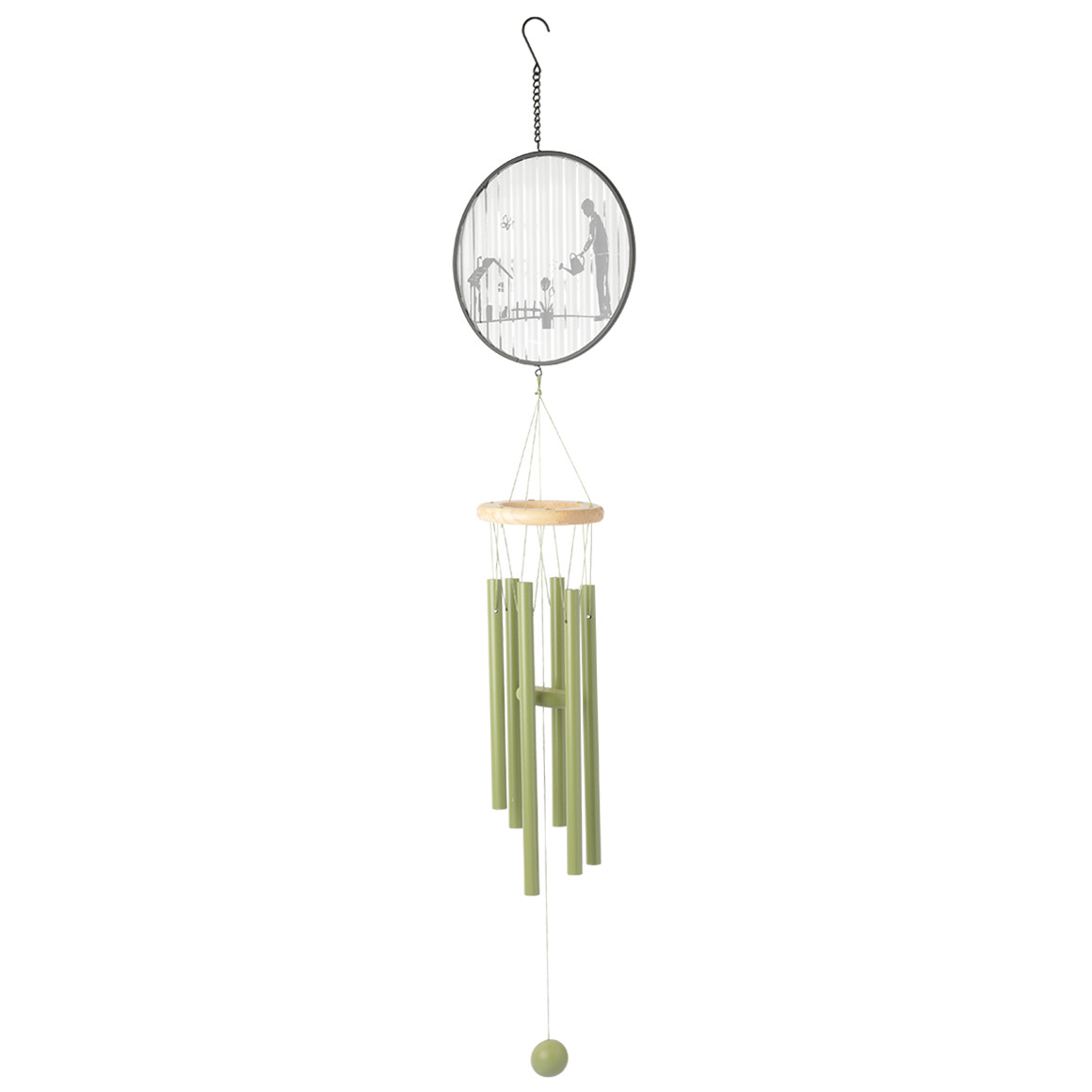 Windspiel mit Metallring von My Home