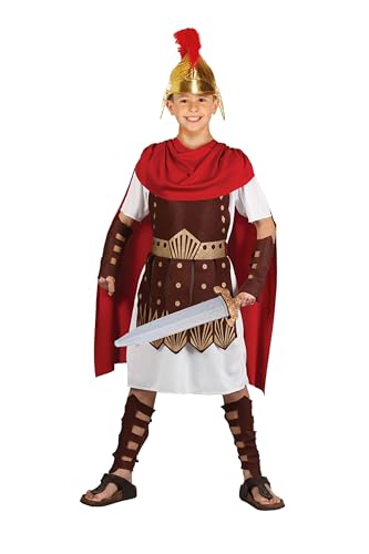 My Illusions Jungen Römischer Gladiator Kostüm Kinder Centurion World Book Day Fancy Dress Charakter mit Helm (XL 11-13 Jahre) von My Illusions