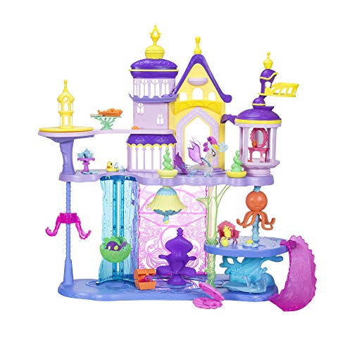 Hasbro My Little Pony C1057EU4 - Movie Schloss Canterlot und Seaquestria, Spielset von My Little Pony
