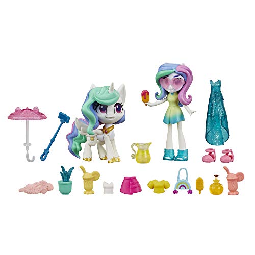 My Little Pony Equestria Girls Princess Celestia Potion Princess Set -- 3" Mini Doll & Toy Pony Figure with 20 Accessories von My Little Pony