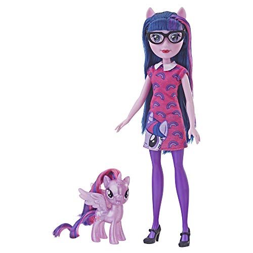 My Little Pony Equestria Girls Through The Mirror Twilight Sparkle – 27,9 cm Fashion Puppe mit lila Pony-Figur, abnehmbares Outfit und Schuhe, ab 5 Jahren My Little Pony Equestria Girls Through The Mirror Twilight Sparkle – 27,9 cm Fashion Puppe mit lila Pony-Figur, abnehmbares Outfit und Schuhe, ab 5 Jahren von My Little Pony