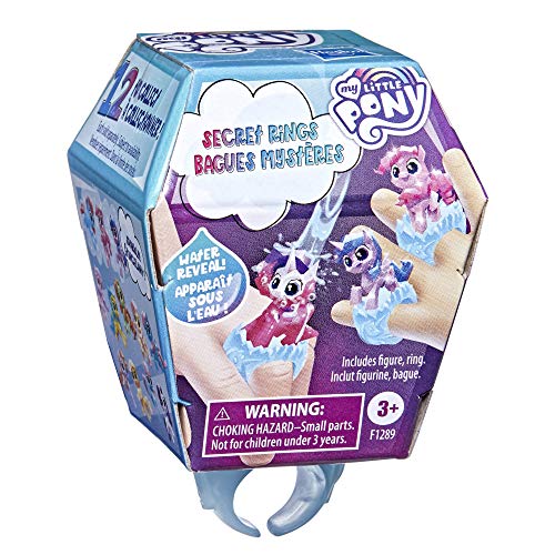 My Little Pony Geheime Ringe Überraschungstüte Serie 1 – 3,5 cm großes Spielzeug mit Überraschung, Ring-Accessoire von My Little Pony