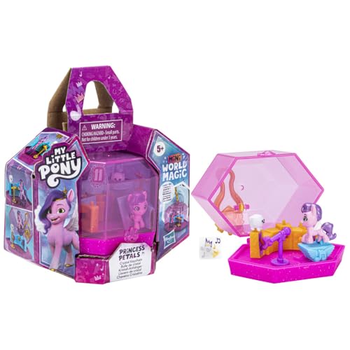 My Little Pony Hasbro F5245 Mini-Welt-Schlüsselanhänger aus Glas, Mehrfarbig von My Little Pony