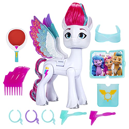 My Little Pony Puppen Zipp Sturmflügel Überraschung, 5,5 Zoll Spielzeug mit Flügeln und Zubehör, Spielzeug für 5 Jahre alte Mädchen und Jungen von My Little Pony