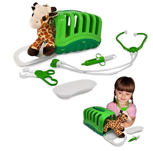 My Little Vet Deluxebase Tierarztkoffer, Tierarzt-Set für Kinder, süßes Tierarzt-Set mit Tiermotiv, ideal für Simulationsspiele My Little Vet Deluxebase Tierarztkoffer, Tierarzt-Set für Kinder, süßes Tierarzt-Set mit Tiermotiv, ideal für Simulationsspiele von My Little Vet Basket