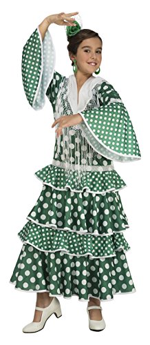 My Other Me 203852 Giralda Flamenco-Kostüm für Mädchen, Kariert, grün, 7-9 años My Other Me 203852 Giralda Flamenco-Kostüm für Mädchen, Kariert, grün, 7-9 años von My Other Me