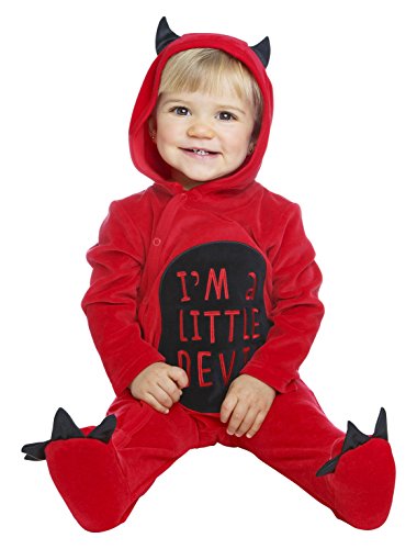 My Other Me Baby Kostüm Teufel, Unisex (viving Costumes) 7-12 Monate von My Other Me