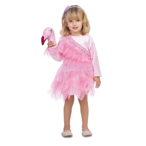 My Other Me Baby-Kostüm für Mädchen, Flamingo, Rosa, mit Kleid und Handschuh, Größe 12-24 Monate. Kleine Ballerinas bringen Farbe und Freude auf jeder Party My Other Me Baby-Kostüm für Mädchen, Flamingo, Rosa, mit Kleid und Handschuh, Größe 12-24 Monate. Kleine Ballerinas bringen Farbe und Freude auf jeder Party von My Other Me