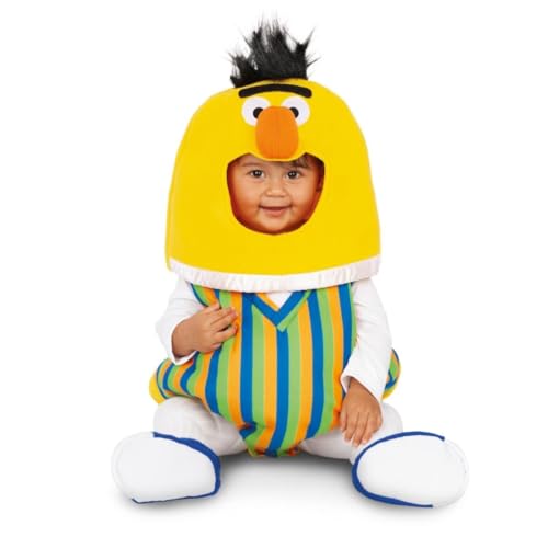 My Other Me Baby-Kostüm mit Kostüm, Mütze und Söckchen in Gelb und Blau, Größe 12-24 Monate. Bringen Sie alle zum Lächeln in diesem entzückenden Kostüm von My Other Me
