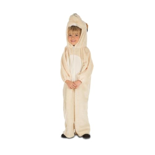 My Other Me Baby-Pyjama, Unisex, mit Kapuze, beige und weiß, Größe 12-24 Monate, perfekt für ein Abenteuer vor dem Schlafengehen von My Other Me
