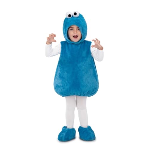 My Other Me Cookie Monster-Kostüm für Babys, Unisex, Größe 1–2 Jahre, inklusive ärmellosem Balloon-Kleid, Mütze mit Kulleraugen und Schuhen, blau, süß und pelzig My Other Me Cookie Monster-Kostüm für Babys, Unisex, Größe 1–2 Jahre, inklusive ärmellosem Balloon-Kleid, Mütze mit Kulleraugen und Schuhen, blau, süß und pelzig von My Other Me