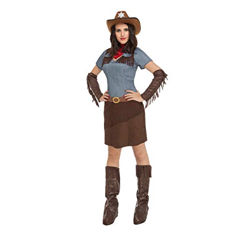 My Other Me Damen Kostüm Cowgirl, M-L (viving Costumes 204367) von My Other Me