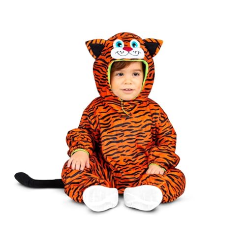 My Other Me Drachenkostüm für Babys, Unisex, mit wendbarer Mütze und Schwanz, grün und braun, Größe 12-2 Monate, perfekt für magische Abenteuer aus der Wiege von My Other Me