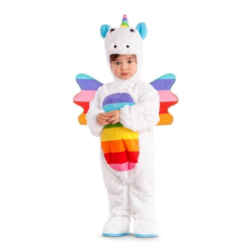 My Other Me Einhorn-Kostüm für Babys, Unisex, Weiß, mit Mütze, Body, Schuhe und Flügeln, Größe 0-6 Monate, perfekt für die ersten Fotos des kleinen Mädchens My Other Me Einhorn-Kostüm für Babys, Unisex, Weiß, mit Mütze, Body, Schuhe und Flügeln, Größe 0-6 Monate, perfekt für die ersten Fotos des kleinen Mädchens von My Other Me