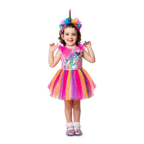 My Other Me Einhorn-Kostüm für Mädchen, mit Kleid und Kopfschmuck, Rosa, Größe 12-24 Monate. Erwecken Sie die Magie in jedem Lächeln. My Other Me Einhorn-Kostüm für Mädchen, mit Kleid und Kopfschmuck, Rosa, Größe 12-24 Monate. Erwecken Sie die Magie in jedem Lächeln. von My Other Me
