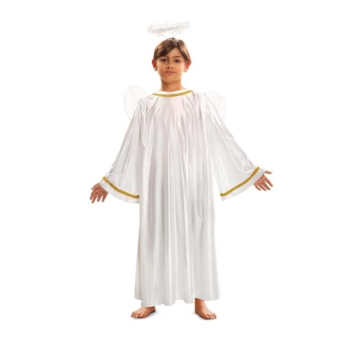 My Other Me Engelskostüm für Kinder, Unisex, mit weißer Tunika mit Flügeln, Größe 3-4 Jahre. Lassen Sie sich bei jedem Schritt von der himmlischen Magie mitreißen. My Other Me Engelskostüm für Kinder, Unisex, mit weißer Tunika mit Flügeln, Größe 3-4 Jahre. Lassen Sie sich bei jedem Schritt von der himmlischen Magie mitreißen. von My Other Me