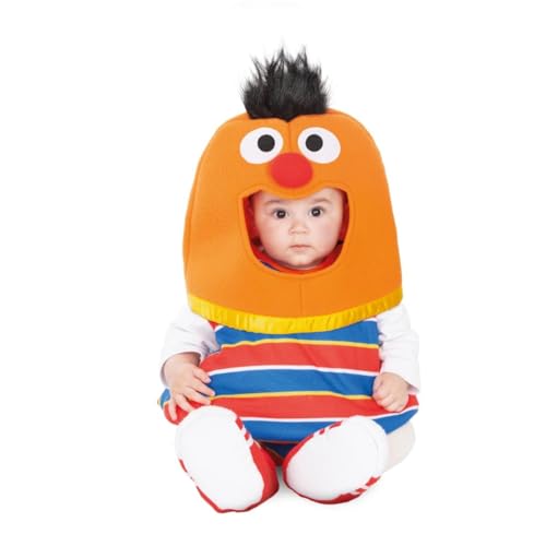 My Other Me Epi Unisex-Babykostüm mit Anzug, Mütze und Söckchen, rot und orange, Größe 7-12 Monate. Entdecken Sie den sympathischsten Geist Ihrer Kostümparty von My Other Me