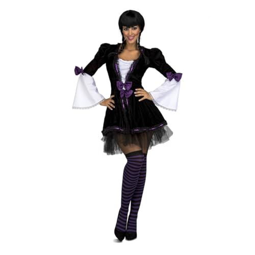 My Other Me Erwachsenenkostüm für Damen, Gothic, mit Petticoat, Größe ML. Wagen Sie es, in der dunkelsten Nacht zu blenden My Other Me Erwachsenenkostüm für Damen, Gothic, mit Petticoat, Größe ML. Wagen Sie es, in der dunkelsten Nacht zu blenden von My Other Me