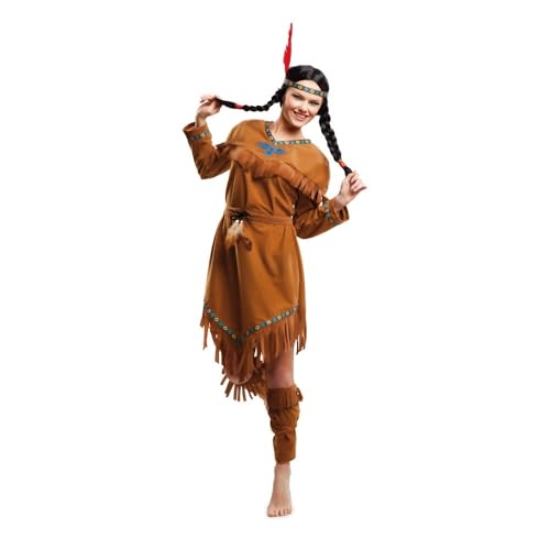 My Other Me Erwachsenenkostüm für Damen, Indien, mit Kopfband, Kleid, Gürtel und Gamaschen, Braun, Größe M, perfekt für eine kulturelle Motto-Party My Other Me Erwachsenenkostüm für Damen, Indien, mit Kopfband, Kleid, Gürtel und Gamaschen, Braun, Größe M, perfekt für eine kulturelle Motto-Party von My Other Me