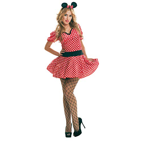 My Other Me - Girl Mouse Kostüm Sexy für Damen, Größe S, Rot (viving costumes mom02609) von My Other Me