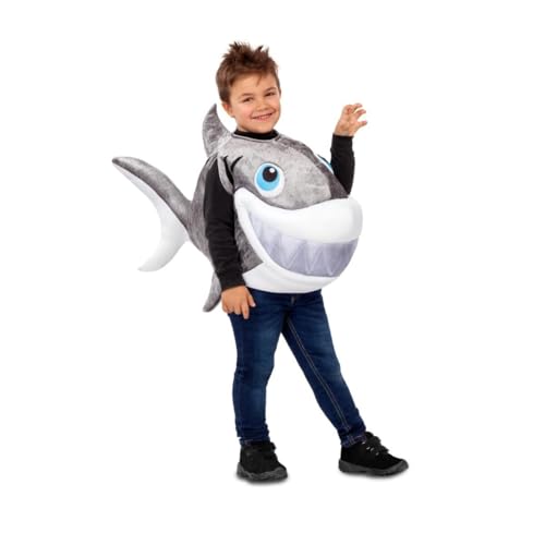 My Other Me Hai-Kostüm mit Kleid in Grau und Weiß, für Babys, Unisex, Größe 12-24 Monate, perfekt für fantasievolle Wasserabenteuer von My Other Me