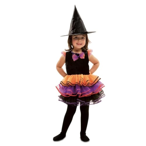 My Other Me Hexenkostüm für Mädchen, mit Kleid und Hut in Orange und Lila, Größe 5–6 Jahre. Perfekt für Halloween-Partys mit magischem Touch My Other Me Hexenkostüm für Mädchen, mit Kleid und Hut in Orange und Lila, Größe 5–6 Jahre. Perfekt für Halloween-Partys mit magischem Touch von My Other Me